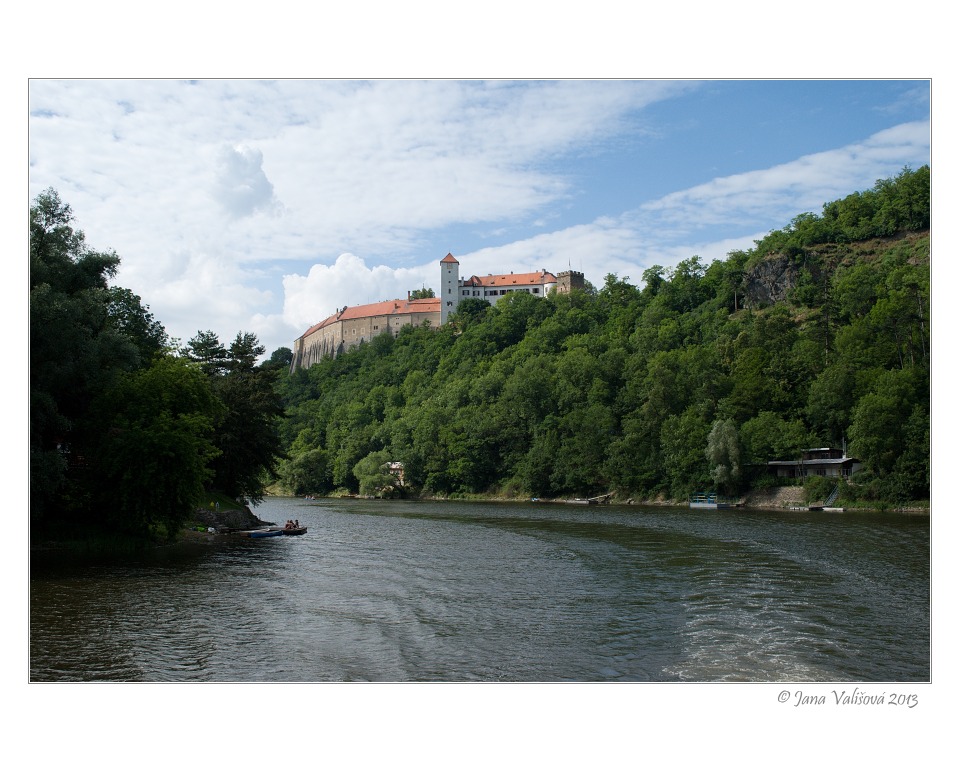 Vranovská přehrada  - hrad Bítov